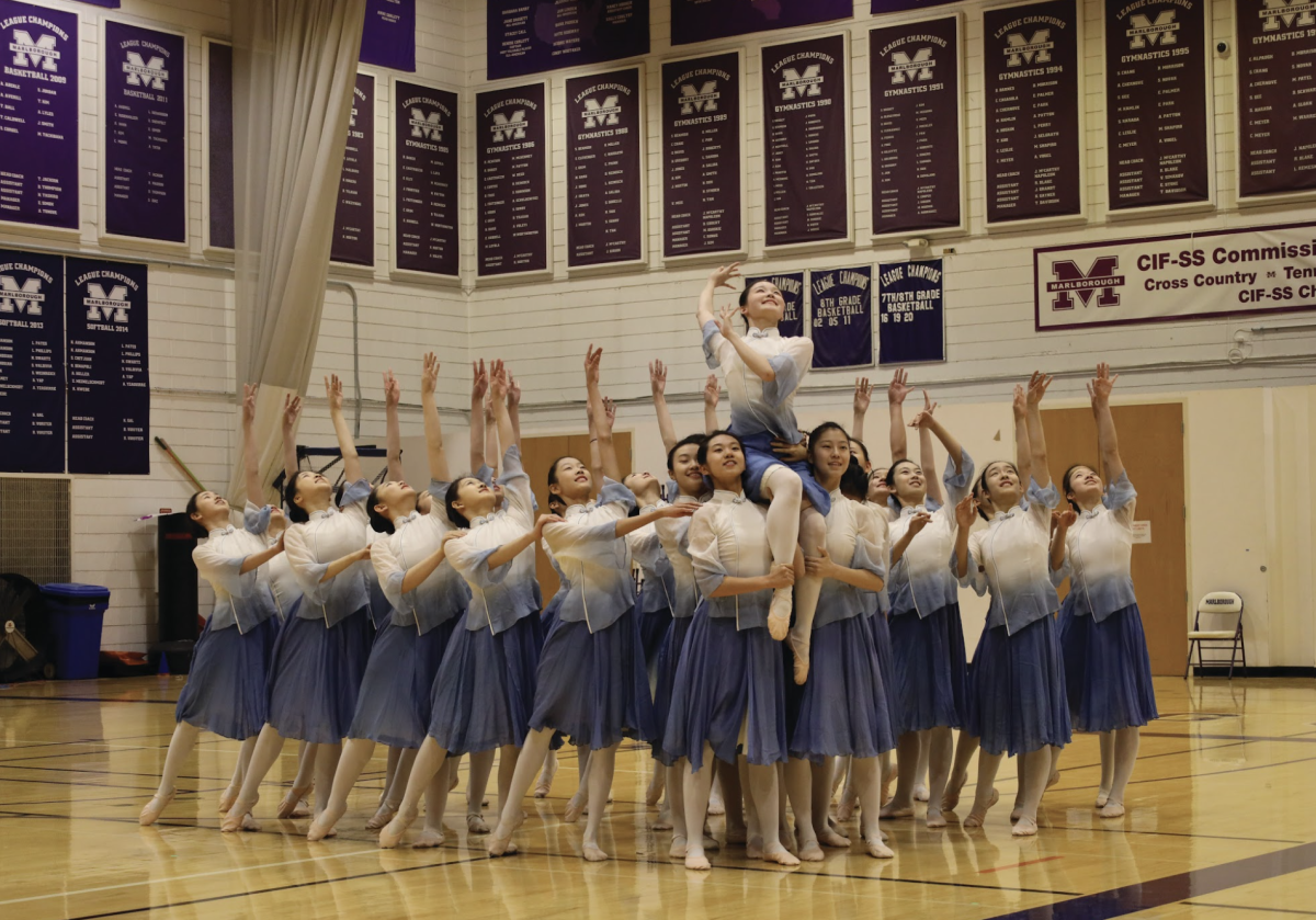 RDFZ Dance Troupe performs their “Ode to the Snow.”